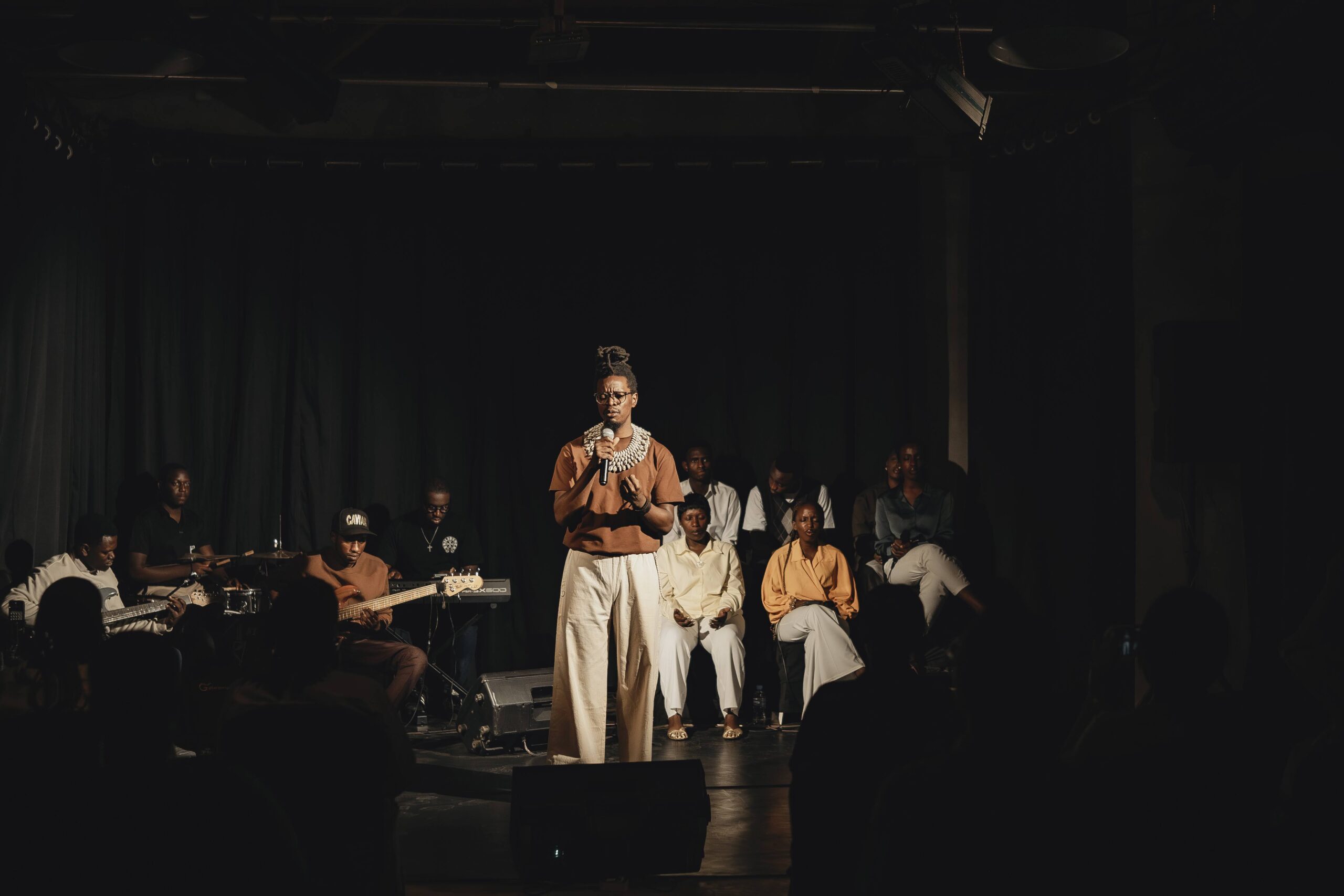 Kaaze Gospel Nights is a recurring gospel music event in Kigali creating an open and welcoming space to gather, connect and celebrate through music.